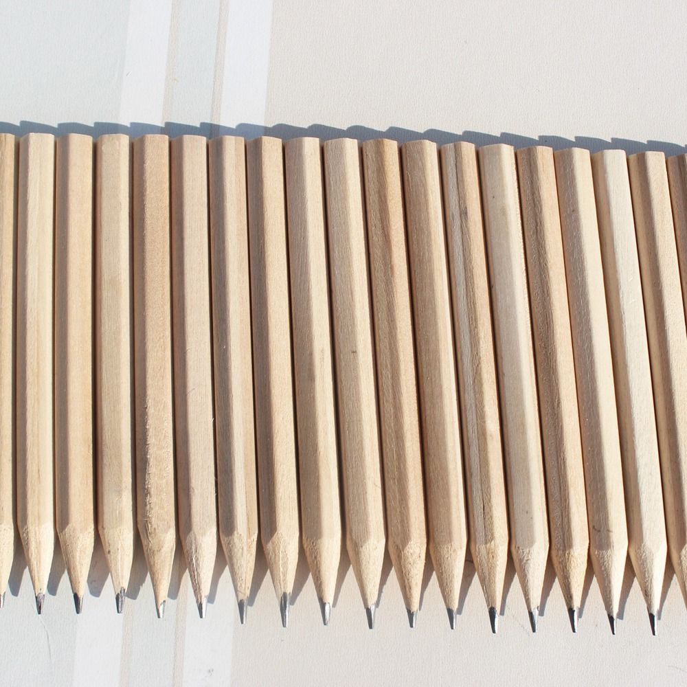 Hexagonal Short Pencils Calligraphy Sketching Pencils Beginner Wood Pencil  Stationery