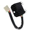 1/1 Pins Wired Motorcycle Rectifier Voltage Regulator 1/1 Pin FXD ZJ 11V GY6 Scooter ATV 11cc 111cc 111cc NEW