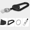 Color Telescopic Outdoor Anti Lost Easy Pull Buckle Carabiner Keychain Badge Reel Clip Badge Holder