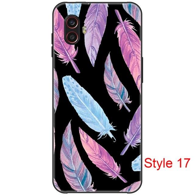 Pro Samsung Galaxy XCover 6 Pro Black Tpu Case na Samsung XCover6Pro nárazuvzdorný Kryt s plnou ochranou SM-G736U 6,6"