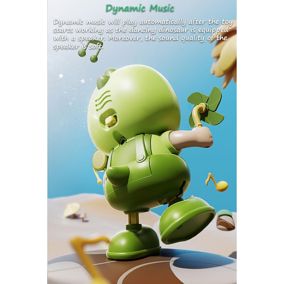 Dancing Dinosaur Toy for Kids with Music Lights and Sound, Battery Operated Toddler Gift