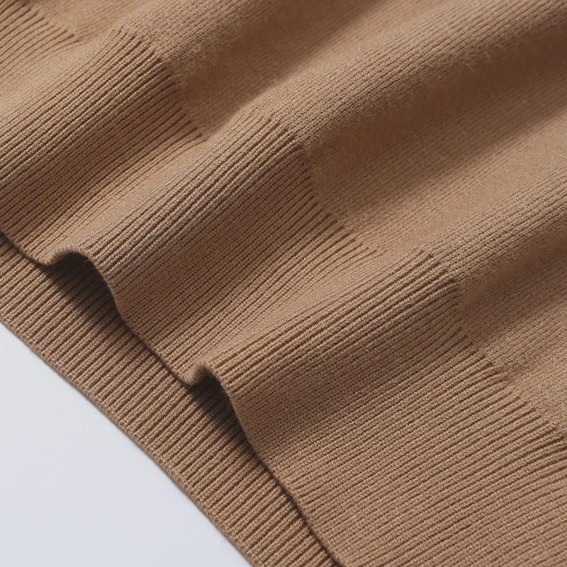 Maglione Invernale da Uomo Collo Tondo in Pile Spesso - Caldo Pullover a Manica Lunga Lavorato a Maglia