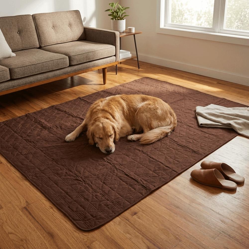 Non Slip Washable Pee Pad Reusable Dog Bed Cover Breathable Pet Sofa Cover  Car Seat