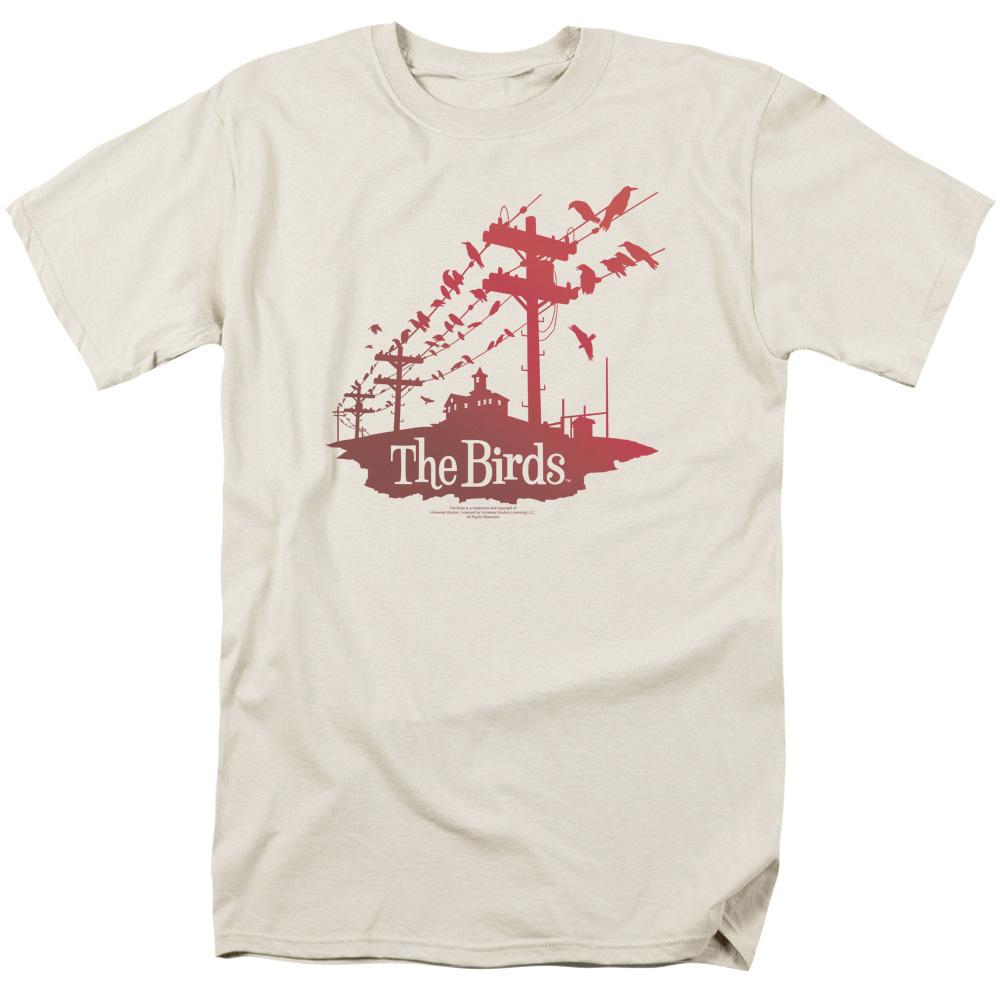 Birds On A Wire T-Shirt Sizes S-4XL NEW