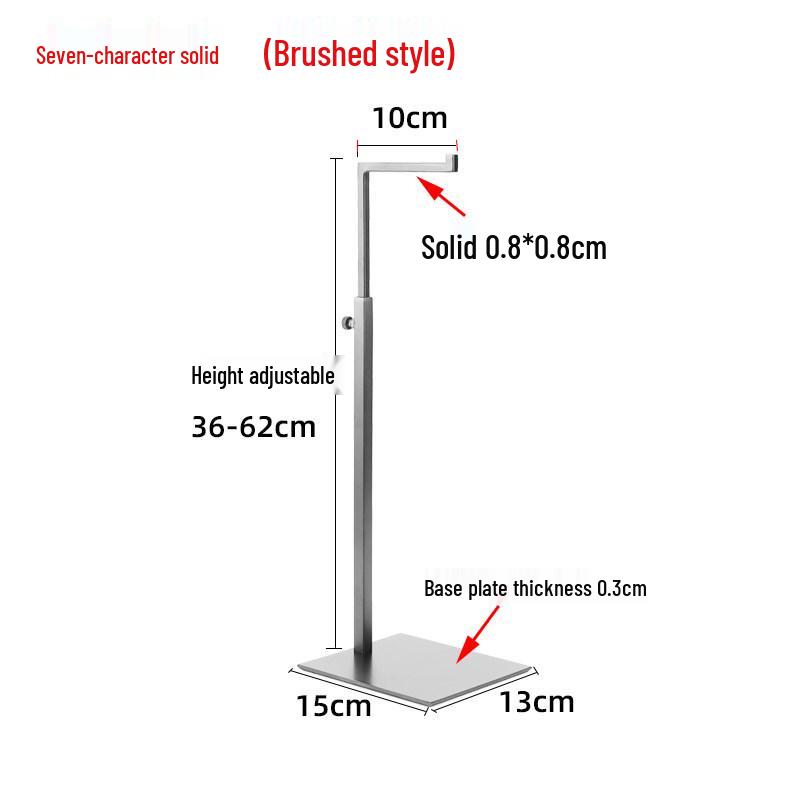 Stainless Steel Handbag Display Stand and Hanger for Tote Bags