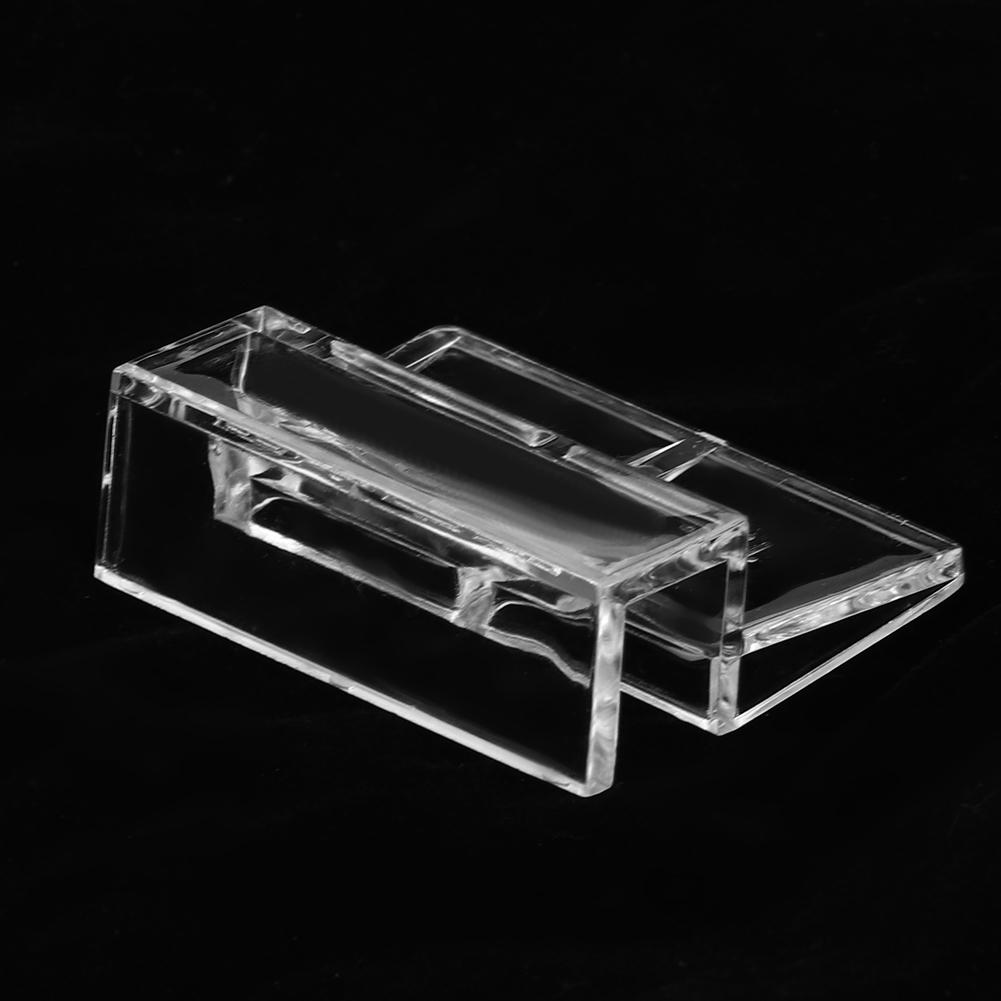 20Pcs Glass Cover Acrylic Clip Holder Support Clamp Accessory for Aquarium Fish Tank