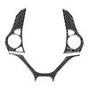 For Honda Civic 9 Coupe For Sedan 2012-2015 Real Carbon Fiber Steering Wheel Trim Replacement Automobiles Parts