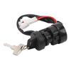 ATV Ignition Key Switch with Keys 2 Wire Perfect Replacement Ignition Switch for Banshee 350 2002 To 2006