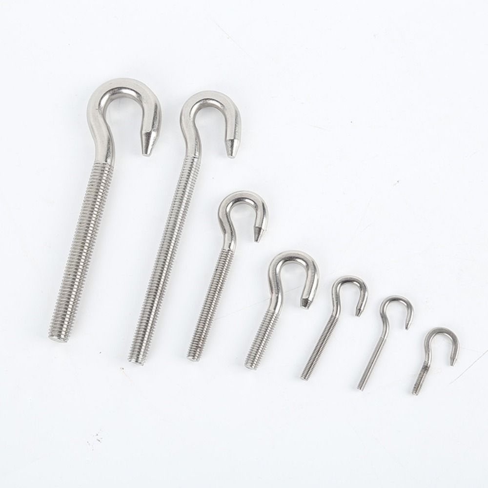 1Pc Suspension Bolt Ring Fasteners Tools Hanging Hook Durable Sheep Eye Screw  Hardware