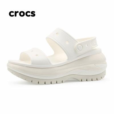 ClaSSic Mega CruSh White Women S SandalS Aqua ShoeS