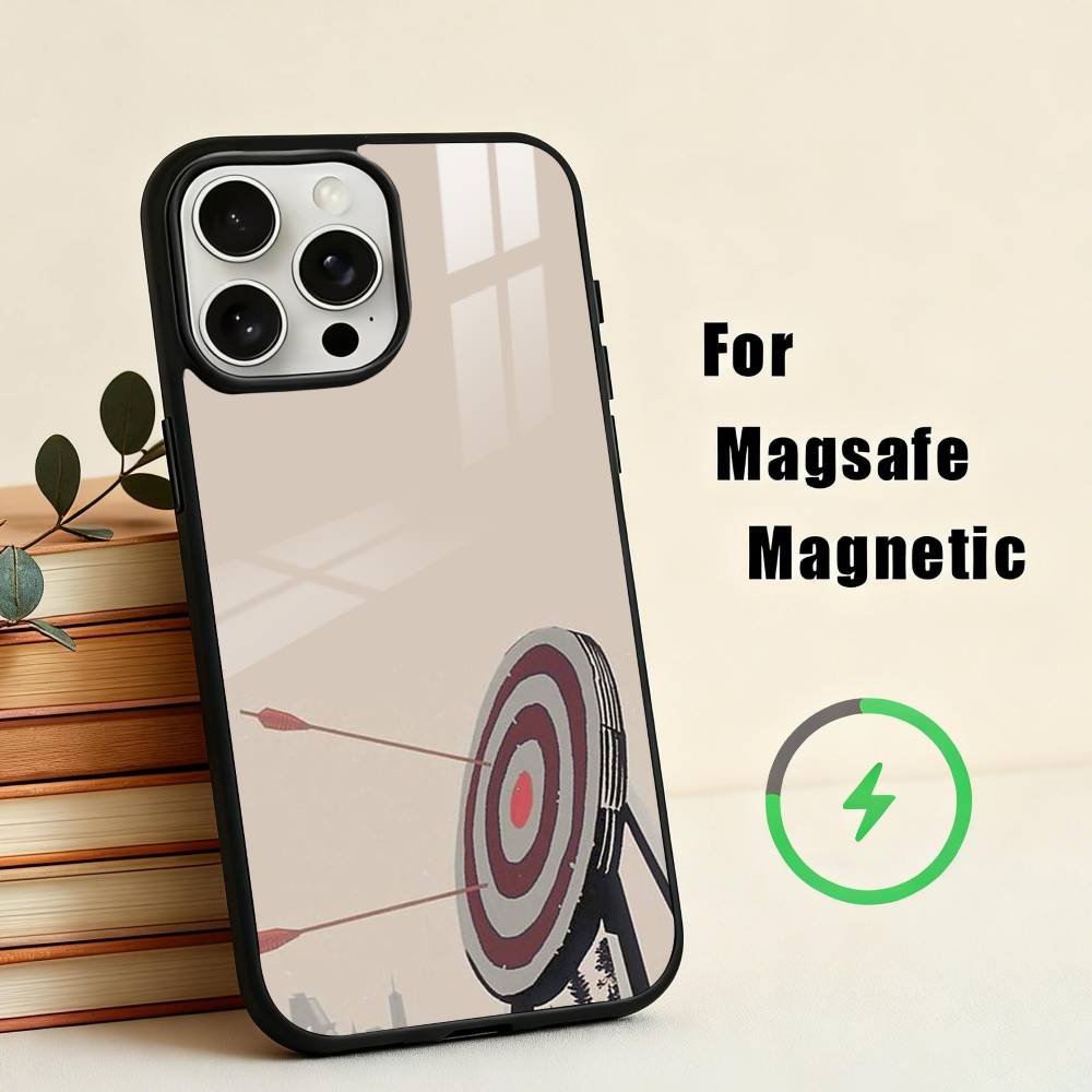 A-Archery S-Sprot Phone Case For iPhone17,16,15,14,13,12,11 Plus,Pro Max Magnetic For Magsafe Wireless Charging
