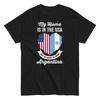 Mein Zuhause ist in den USA, aber mein Herz ist aus Argentinien T-Shirt