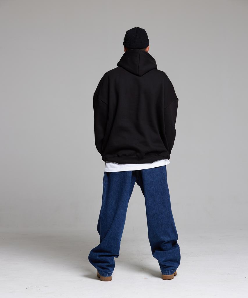 Lab Crl Parku Circle Logo Hoodie Black
