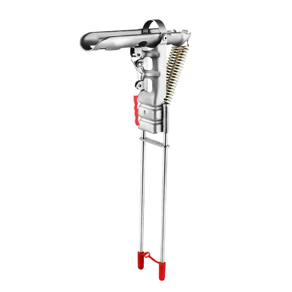 Automatic Fishing Rod Holder Stainless Steel Adjustable Fishing Bracket Automatic Spring Fishing Rod Holder