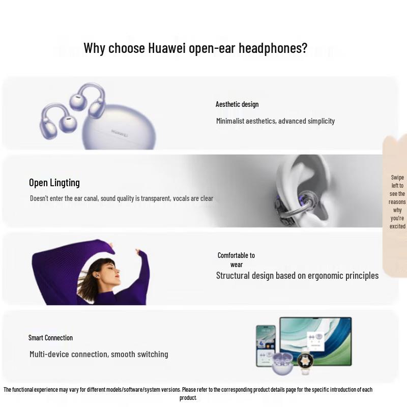 Huawei FreeClip Open-Ear Bluetooth Ear-clip Headphones