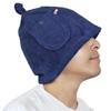 Immersive Sauna Hat Imabari Towel Brand Certified Sauna Hat for and Unisex Large Size Machine Washable Prevents Overheating and Hair Damage Key Pocket