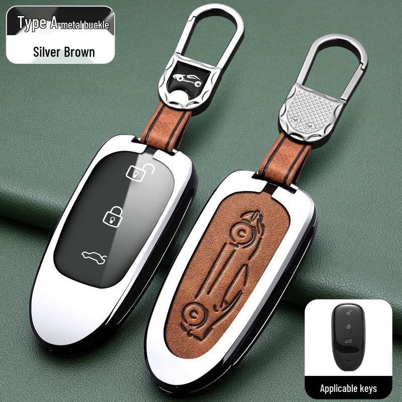Ideal One Car Key Case: Dedicated Metal Shell for L7, L8, L9 19-21 Models