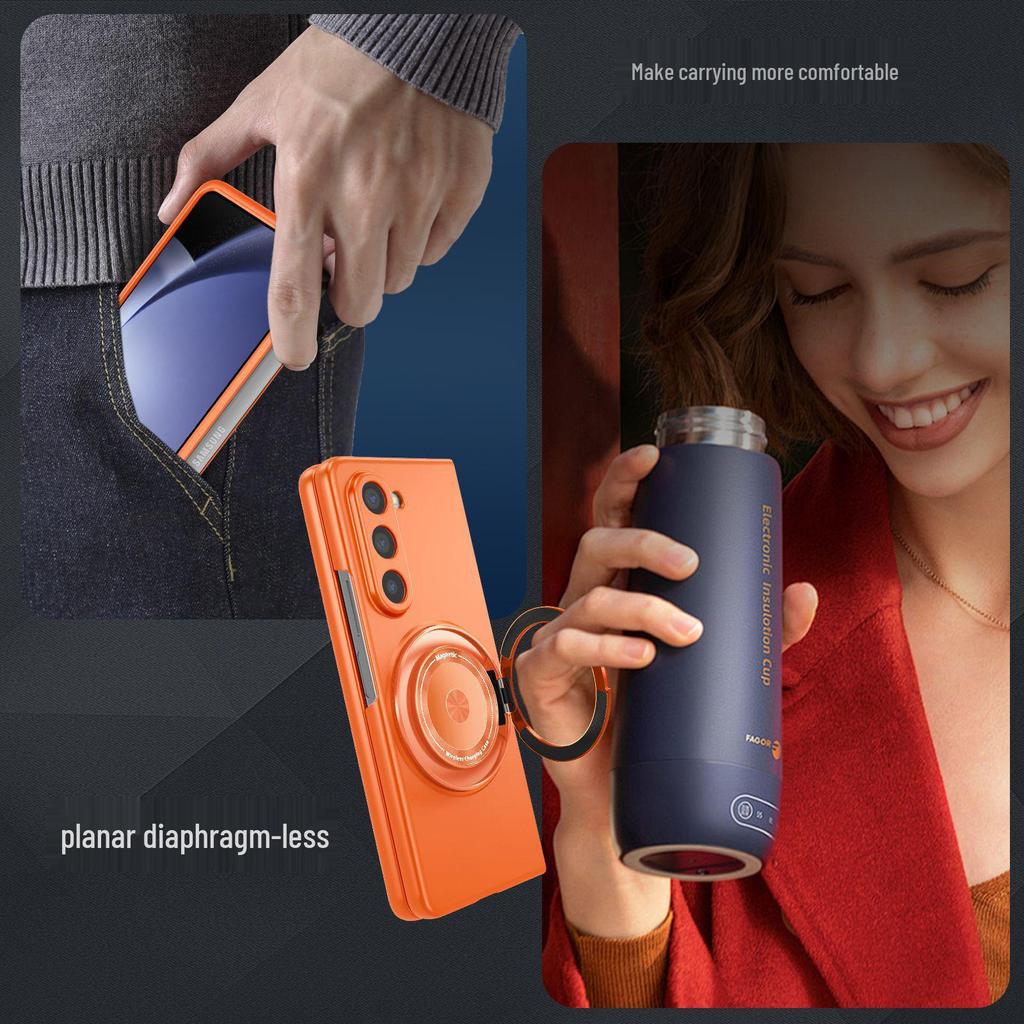 Magnetic Rotating Stand Protective Case for Samsung Galaxy Z Fold7/Fold6/Fold5