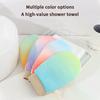 Thin Double Sided Shower Gloves Gradient Colored Single-layer Bath Towel Body Cleaning Exfoliating Peeling Rubbing Scrub Gloves