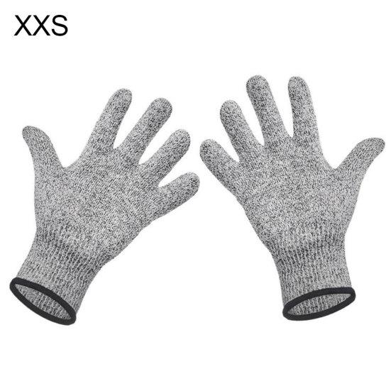 1 Pair Cut Proof Stab Resistant Stainless Steel Wire Metal Mesh Safety Gloves