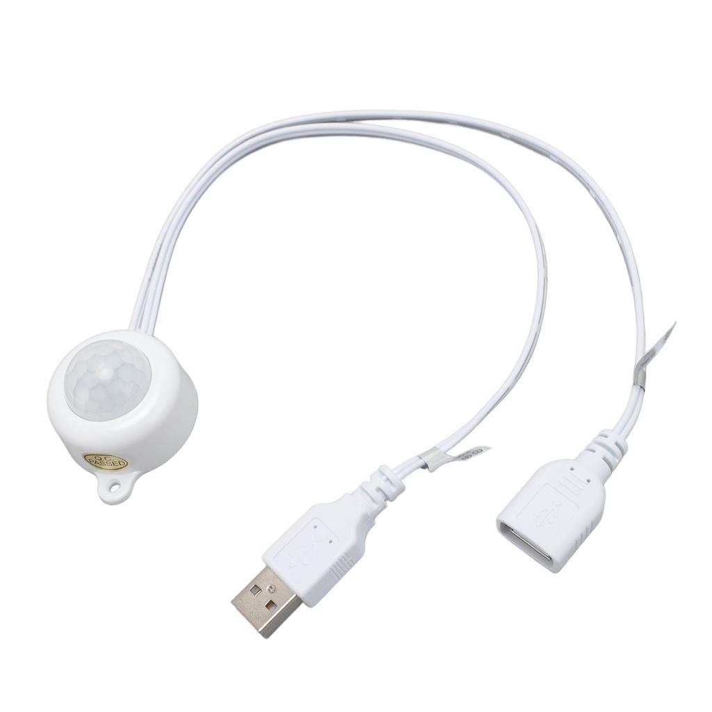 PIR Motion Activated Sensor USB Interface Plug and Play 5V To 24V Infrared Sensor Controller for Light Control