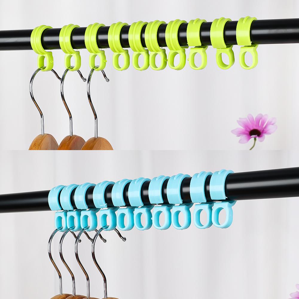 10PCS Home Laundry Drying Windproof Hook