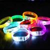 LED Light Up Bracelets Personalized Customized Glow Wristband Luminous Bracelet Glow In The Dark Party Supplies for Kids Adults