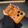 Airbag 360 Degree Rotating Bracket For Magsafe Case For iPhone 17 16 15 Pro Max Magnetic Charge Transparent Shockproof Cover