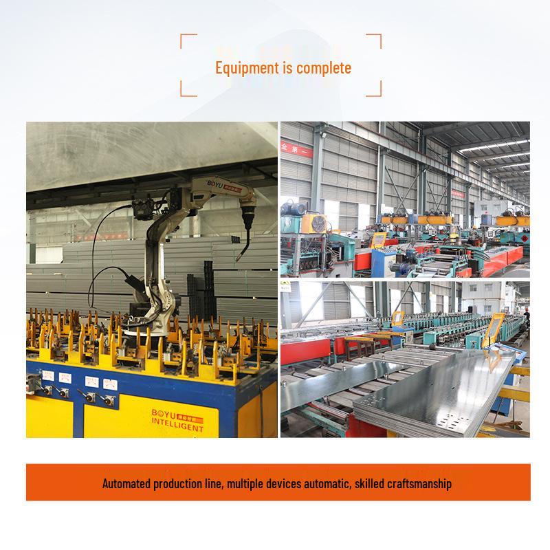 Fireproof Ladder Cable Tray with Cover - 100x100 Channel for Pipe Gallery Projects