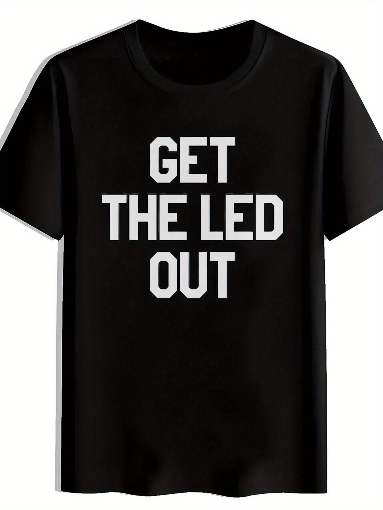 T-shirt One Printed with Retro Rock Band XXL