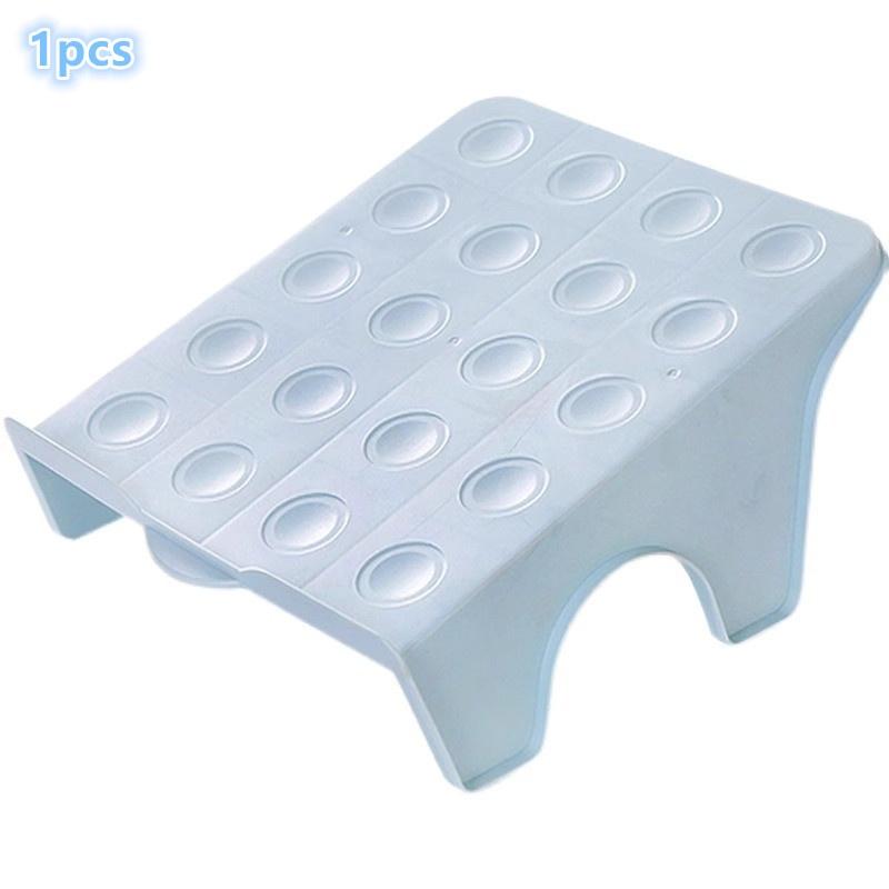 Double Layered Shoe Rack Shoe Cabinet Layered Partition Space Saving Storage Shoe Rack Organize Place Shoe Storage Holder синий