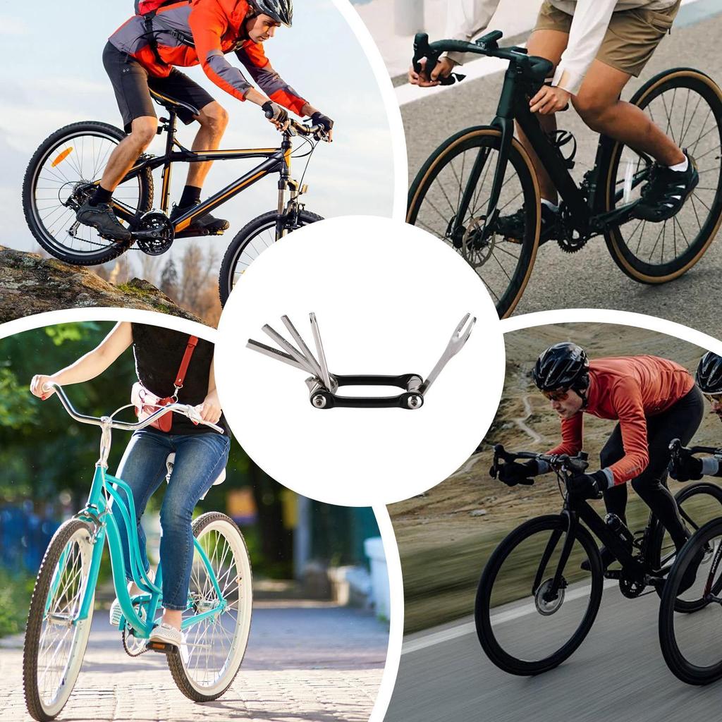 Sada nářadí pro horské kolo Sada pro opravu silničního kola Cyklistický doplněk Přenosná sada pro údržbu vozidla Pro dojíždějícího cyklistu Gravel Brzda