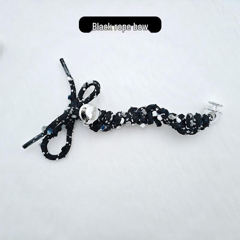 Accessoires Crocs: Boucle de Chaussure en Corde Tissée & Ornements DIY Dessin Animé