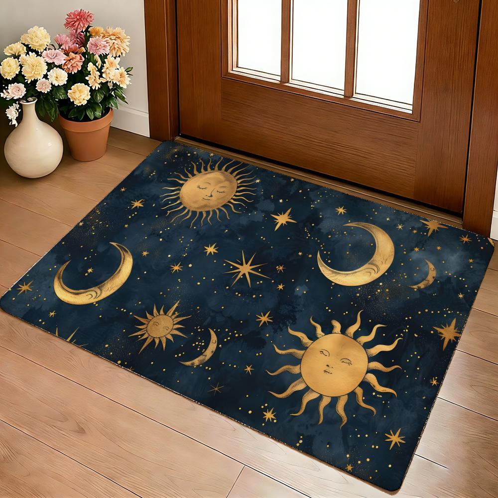 Nebeské Ruce Umělecký Tisk Podložka na Podlahu Útulná Flanelová Měkká Silná Protiskluzová Podložka Pro Obývací Pokoj Ložnici Kuchyň Dekorace Koberce