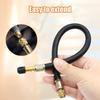 Ylnailky Valve Stem Extender, Tire Valve Extender | Flexible Rubber Tire Valve Extension Leak
