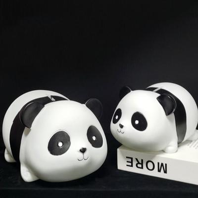 Model Panda Money Saving Box Large Capacity Kid Money Bank Panda Piggy Bank  Bedroom Den Dresser