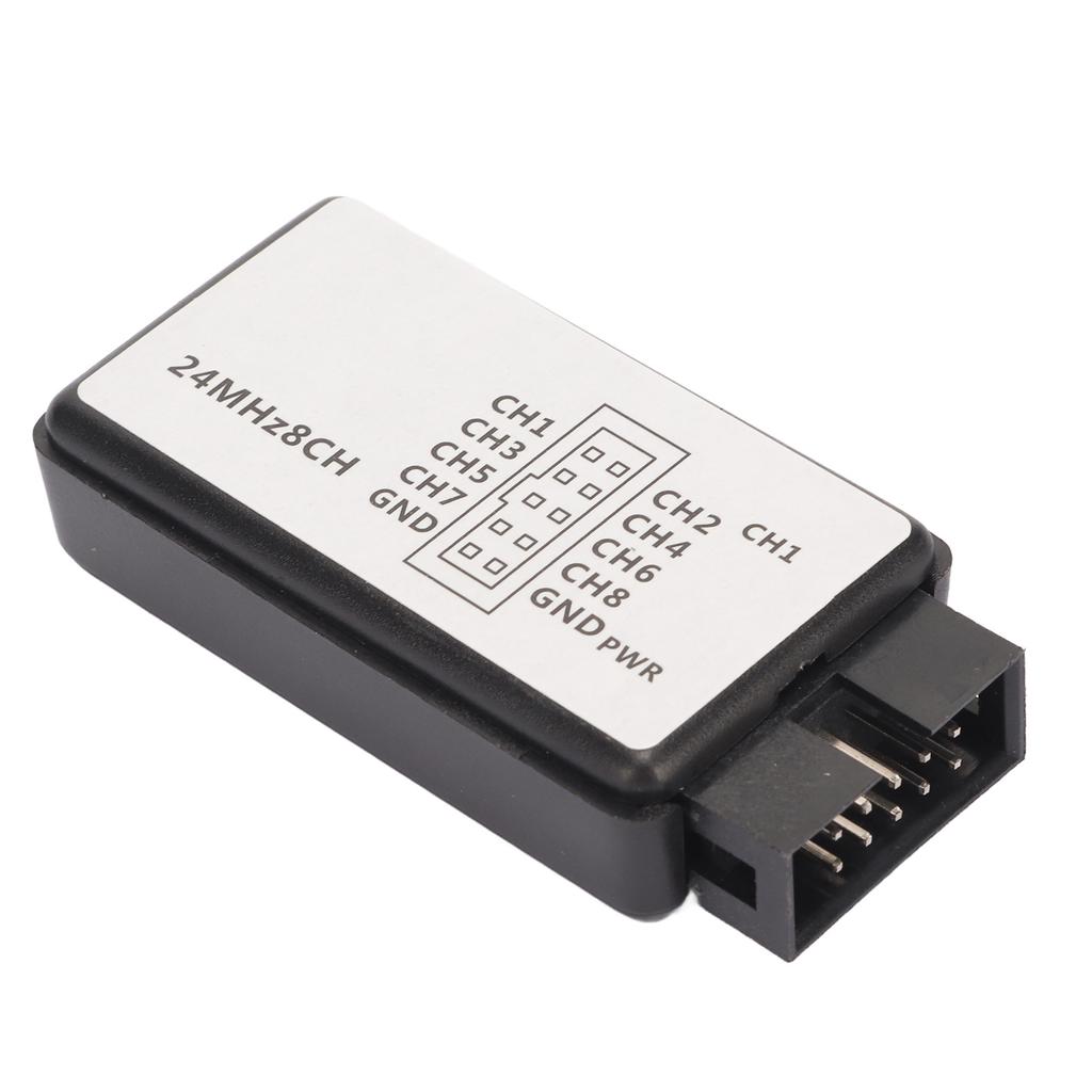 8-Kanal USB Logikanalysator Gerät mit Pufferunterstützung 24Mhz 8CH USB Logikanalysator 5V
