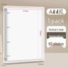 Multi-Size DIY Photo Album Binder with Black Card Pages
