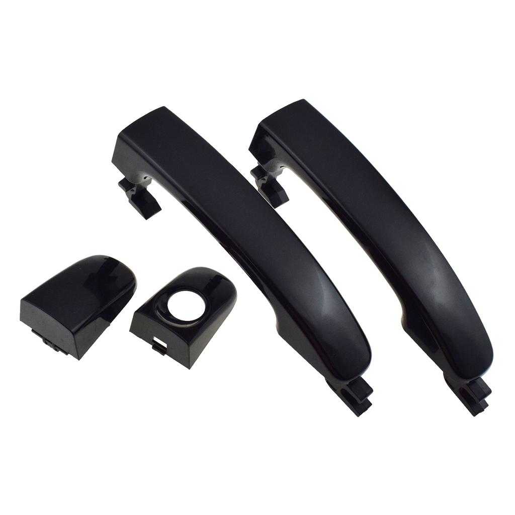 Nuova Maniglia Esterna Porta Nera Anteriore /Posteriore Lato Sinistro /Destro per Ford Ranger Everest T6 T7 Mazda BT50 2012-2020 AB3921218A14AC