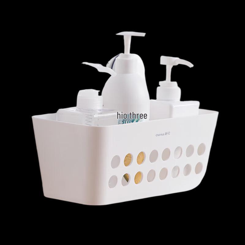 Chahua No-Drill Wall-Mounted Bathroom Storage Basket