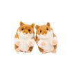 Standing Cute Hamster & Rabbit Plush Toy Backpack Pendant