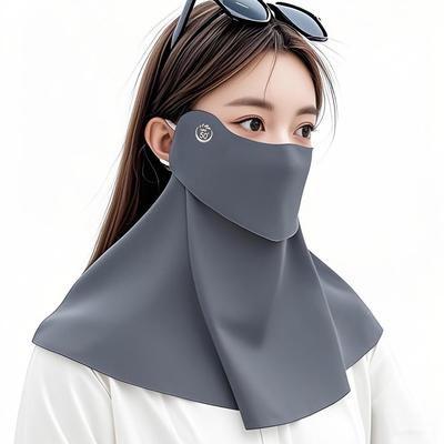 VUNIANKO Women's Face Cover, Cool Material, No More Breathing, UV Protection, Contact Cooling Sensation,