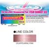 Fluorocarbon Line Carbon Fluoro Leader 30YDS 12Lbs Pink YO-ZURI H.D. Color