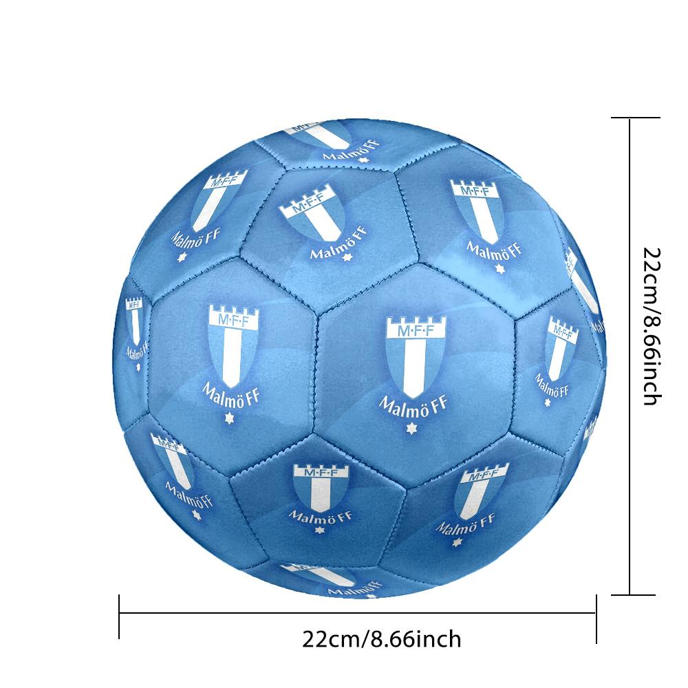 MFFSoccer Ball Colorful All Ages Machine Stitched PVC Competition Ready Durable High-Bounce