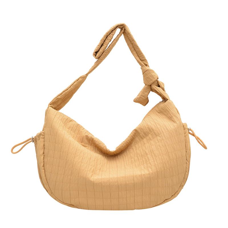 Niche Design Lazy Wind Dumpling Bag Daily Commute High Value Handbag Versatile High Sense Pleated Bag