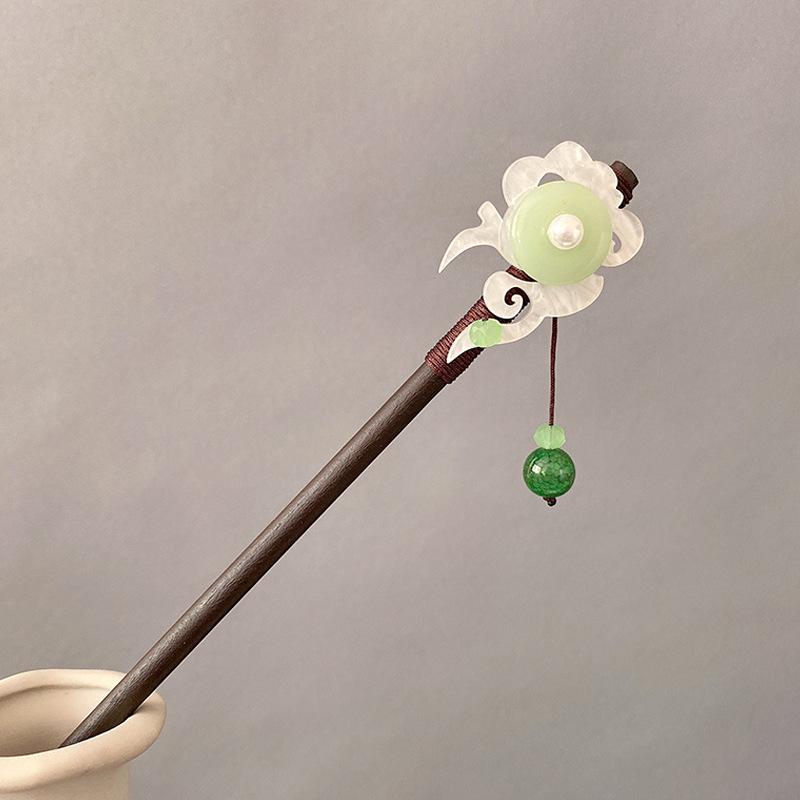 High-End Chinese Tassel Hairpin - Ancient Style for Women's Hanfu Updo
