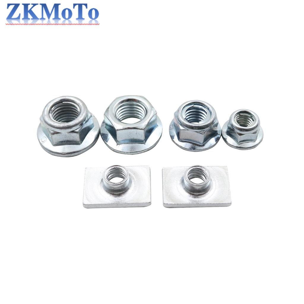 Zestaw Śrub i Nakrętek do Owiewek i Błotników Motocyklowych Zestaw Mocowań Dla Honda CR CRF 125 150 250 300 350 450 250R 450R 250X 450X 250RX 450RX