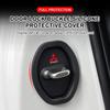 4Pcs Car Door Stopper Cover Door Lock Protector Cap for Mitsubishi Outlander Lancer Pajero Exterior Styling Accessories