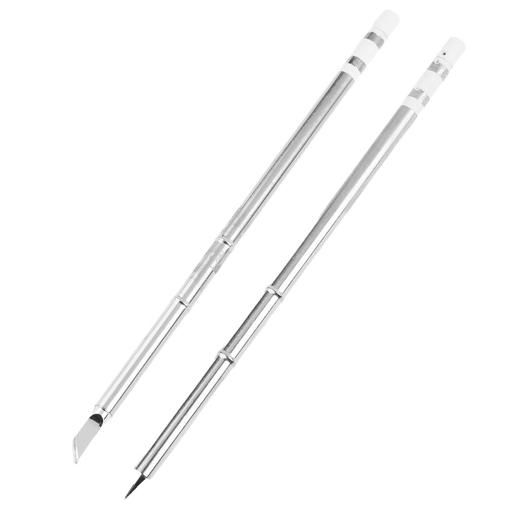 Soldering Iron Tip Sliver Color Quick Thermal Conductivity