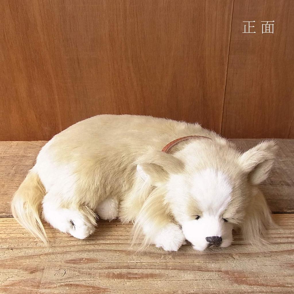 Ninian and Kino Perfect Pet (Small) Chihuahua Long (Cream) Plush Dog, Realistic, Lifelike, Moving Animal, Soothing, Gift, Celebration, Cute, Stuffed